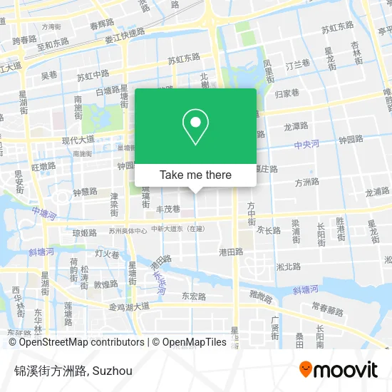 锦溪街方洲路 map