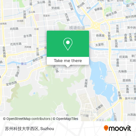 苏州科技大学西区 map