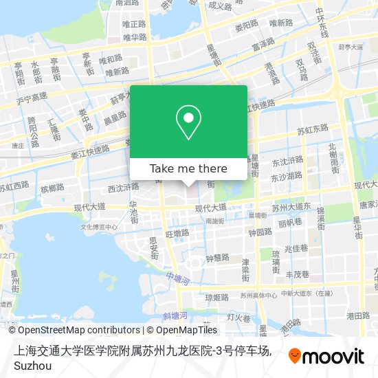 上海交通大学医学院附属苏州九龙医院-3号停车场 map