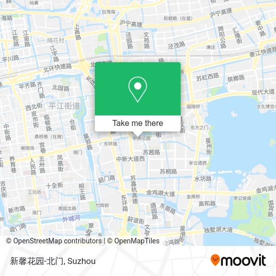 新馨花园-北门 map
