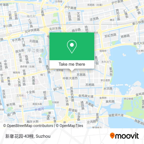 新馨花园-43幢 map