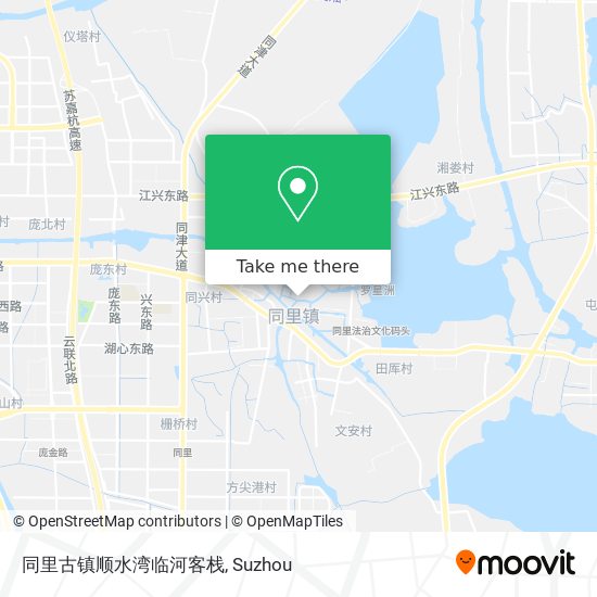 同里古镇顺水湾临河客栈 map