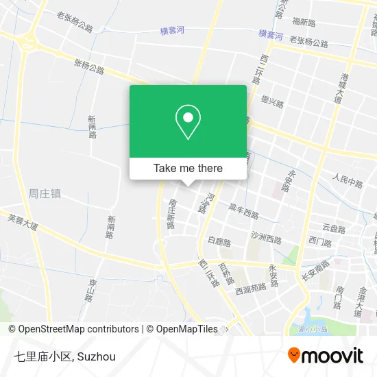 七里庙小区 map