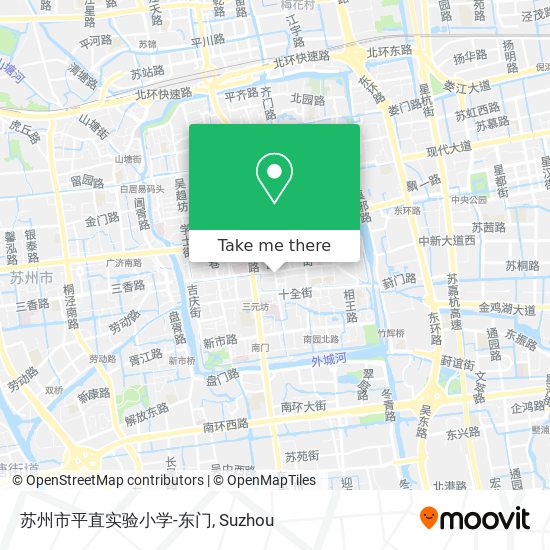 苏州市平直实验小学-东门 map