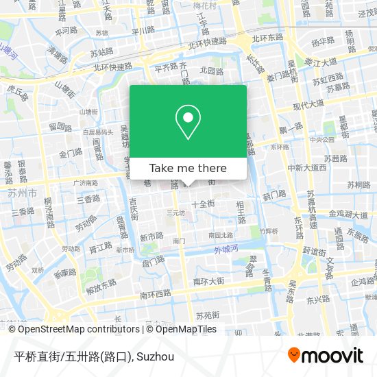 平桥直街/五卅路(路口) map