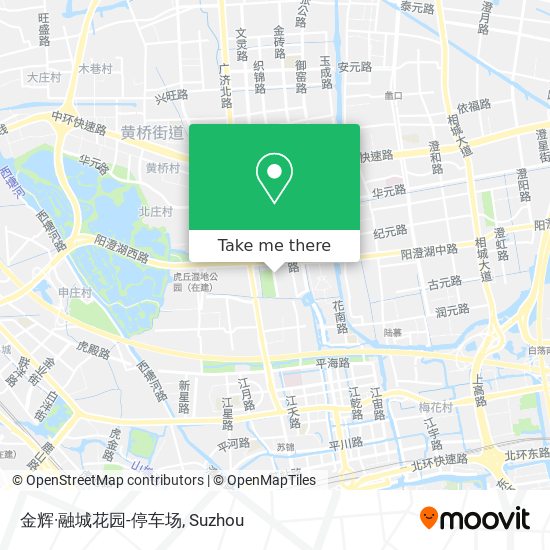 金辉·融城花园-停车场 map