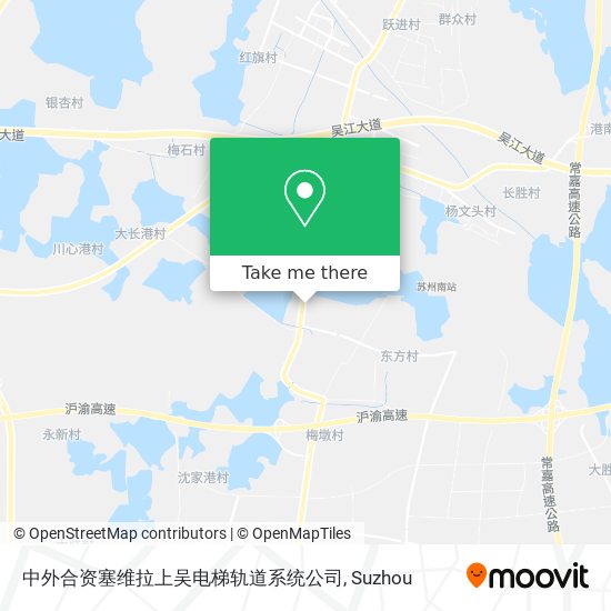 中外合资塞维拉上吴电梯轨道系统公司 map