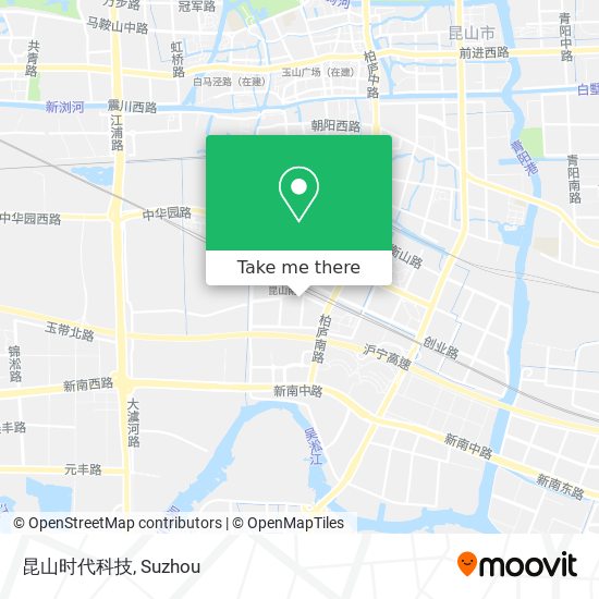 昆山时代科技 map