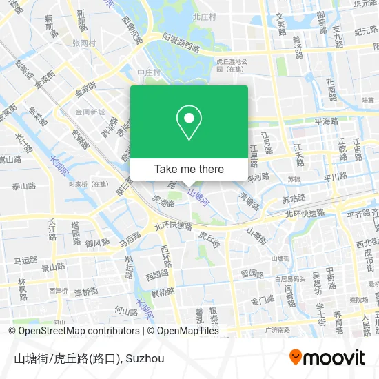 山塘街/虎丘路(路口) map