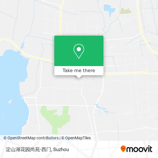 淀山湖花园尚苑-西门 map