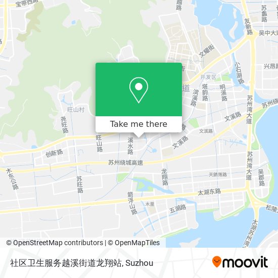 社区卫生服务越溪街道龙翔站 map
