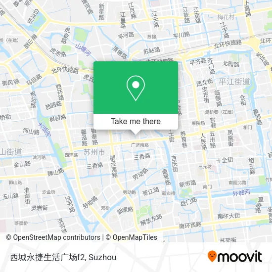 西城永捷生活广场f2 map