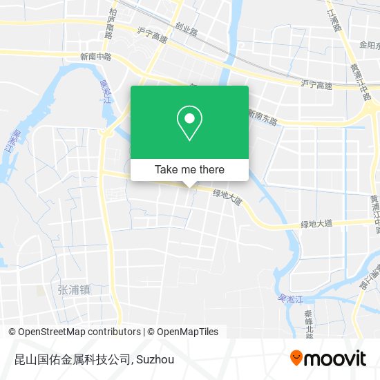 昆山国佑金属科技公司 map