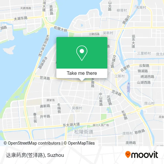达康药房(笠泽路) map