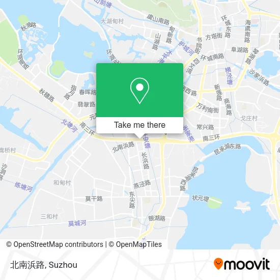 北南浜路 map