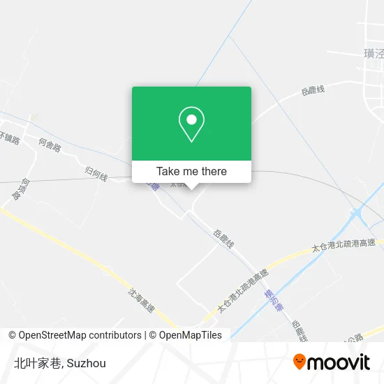 北叶家巷 map