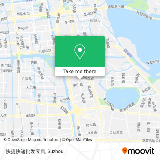 快捷快递批发零售 map