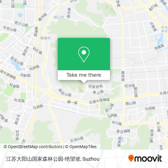 江苏大阳山国家森林公园-绝望坡 map