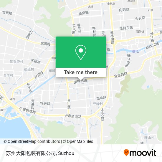 苏州大阳包装有限公司 map