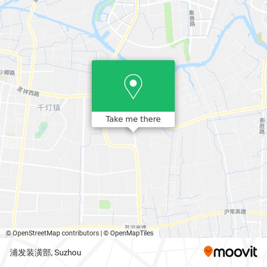 浦发装潢部 map