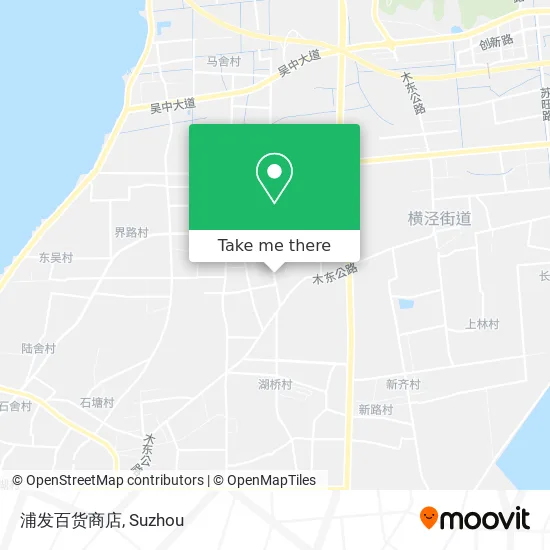 浦发百货商店 map