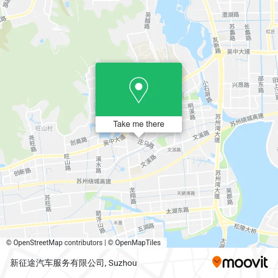 新征途汽车服务有限公司 map