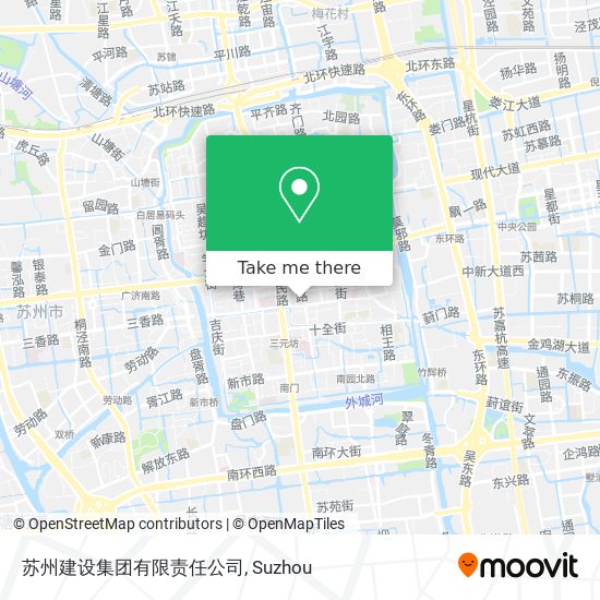 苏州建设集团有限责任公司 map