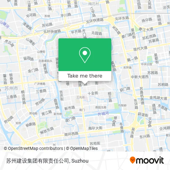 苏州建设集团有限责任公司 map