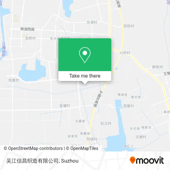 吴江信昌织造有限公司 map