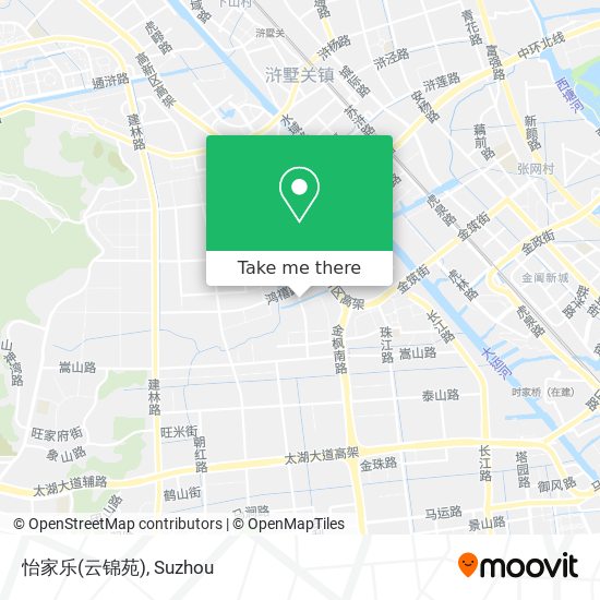 怡家乐(云锦苑) map