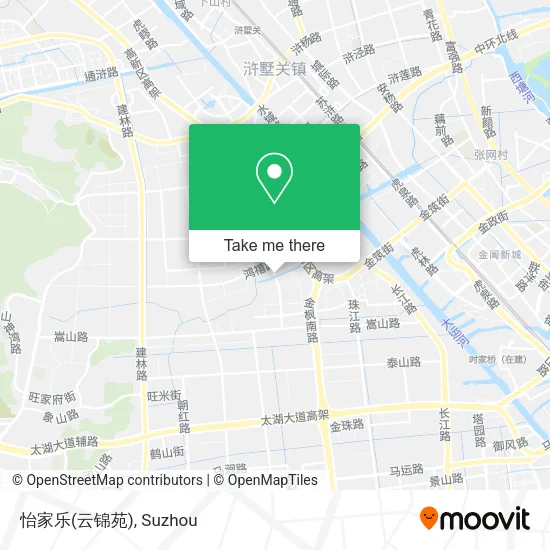 怡家乐(云锦苑) map