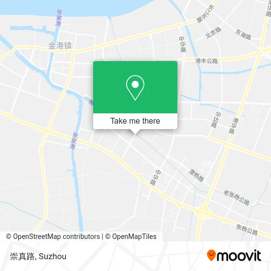 崇真路 map