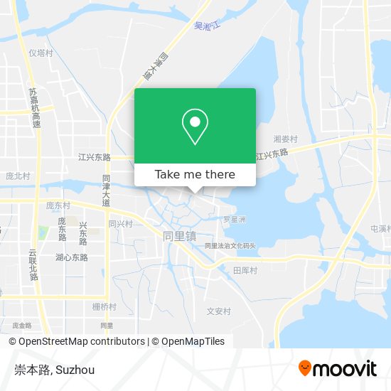 崇本路 map
