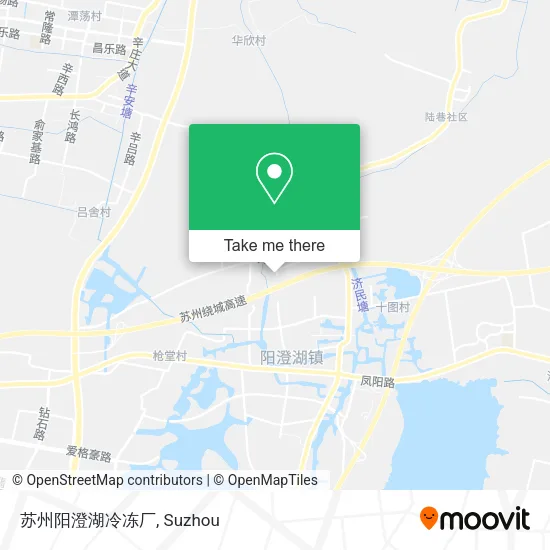 苏州阳澄湖冷冻厂 map