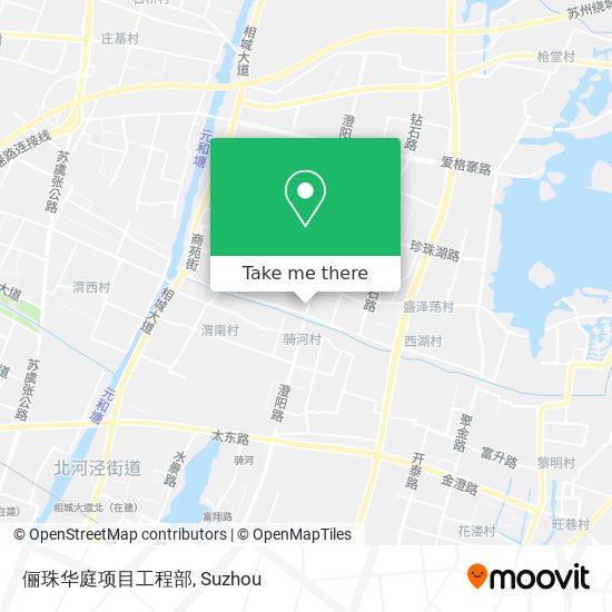 俪珠华庭项目工程部 map