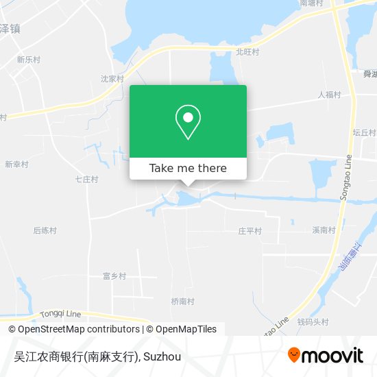 吴江农商银行(南麻支行) map