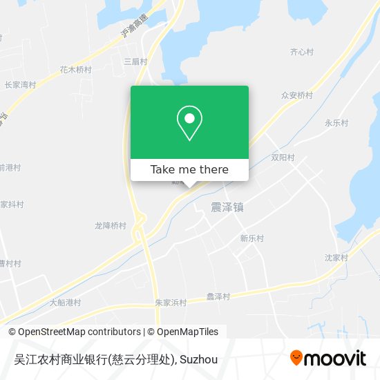 吴江农村商业银行(慈云分理处) map