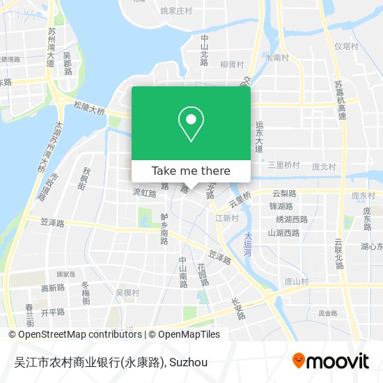 吴江市农村商业银行(永康路) map