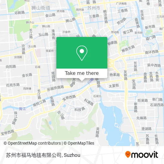 苏州市福马地毯有限公司 map