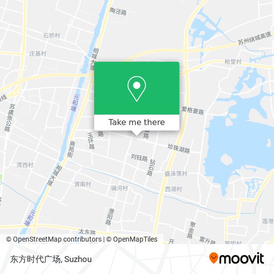 东方时代广场 map