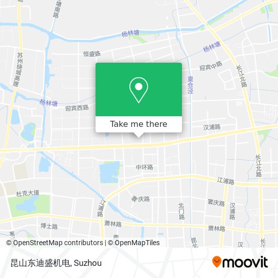 昆山东迪盛机电 map