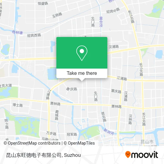 昆山东旺德电子有限公司 map