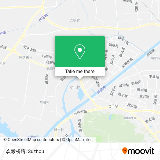 欢墩桥路 map