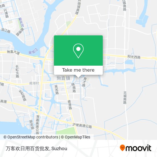 万客欢日用百货批发 map