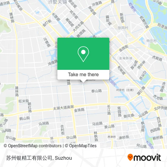 苏州银精工有限公司 map