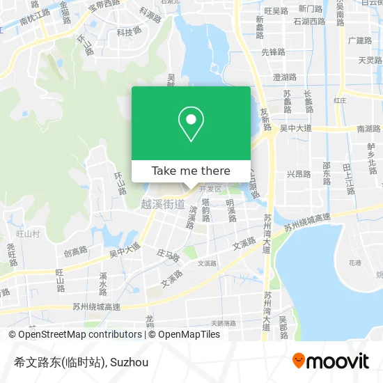 希文路东(临时站) map