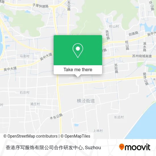 香港序写服饰有限公司合作研发中心 map
