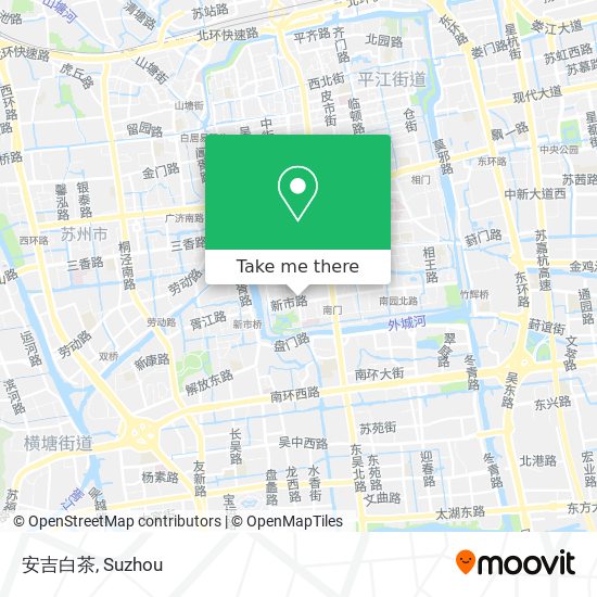 安吉白茶 map
