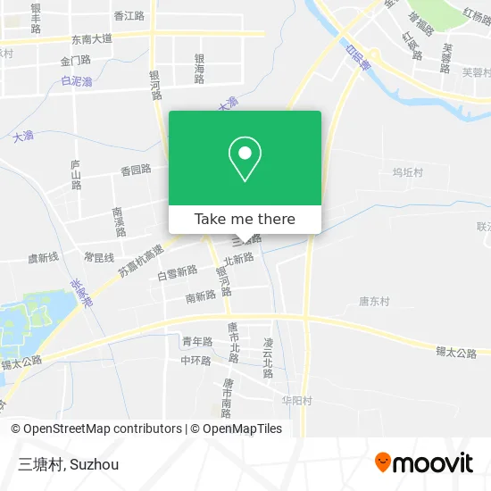 三塘村 map