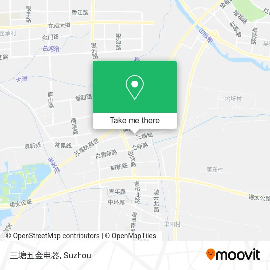三塘五金电器 map
